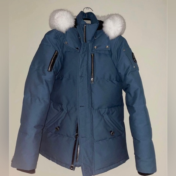 Moose knuckles 3q jacket blue size Xsmall - Picture 1 of 4